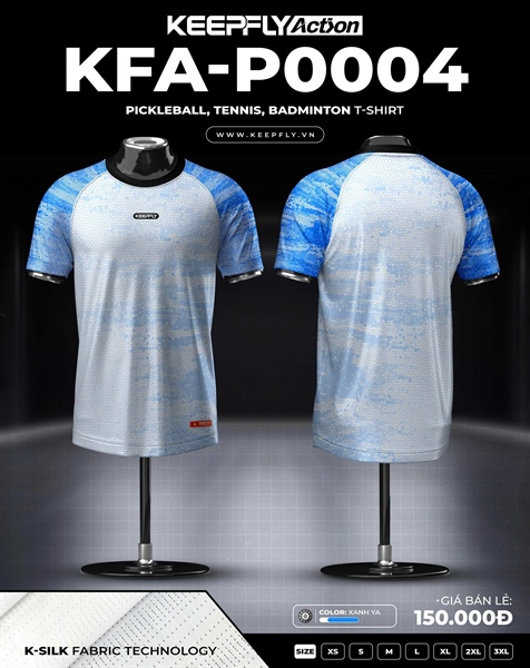 Áo KFA - P0004 Xanh Ya