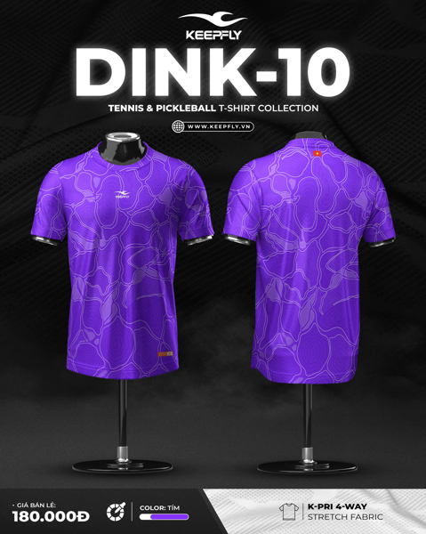 Áo Dink - 10 Tím