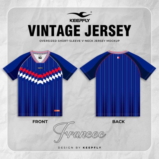 Áo Vintage Jersey France