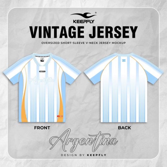 Áo Vintage Jersey Argentina