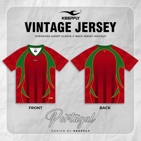 Áo Vintage Jersey Portugal