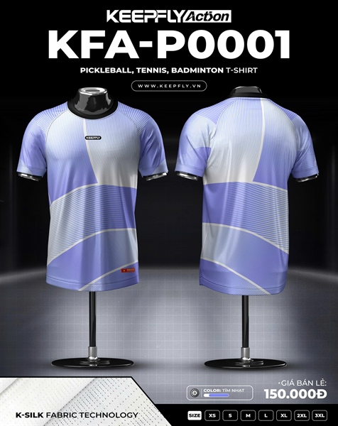 Áo KFA - P0001 Tím Nhạt