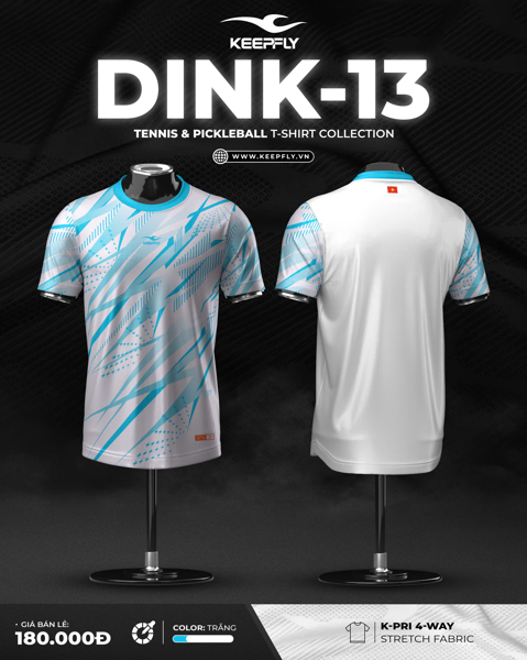 Áo Dink - 13 Trắng