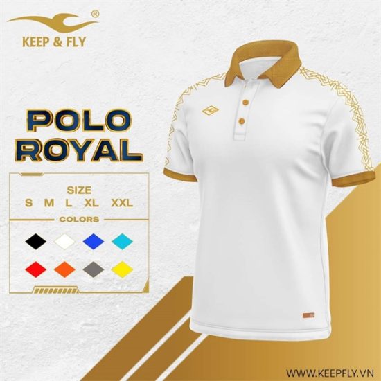 Polo Royal Trắng