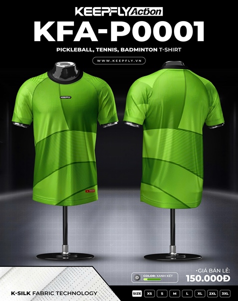 Áo KFA - P0001 Xanh Két