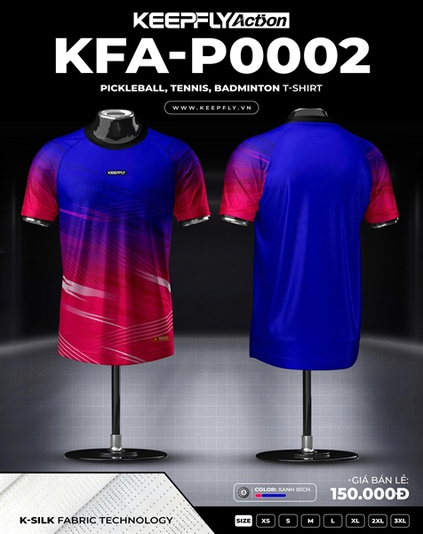 Áo KFA - P0002 Xanh Bích
