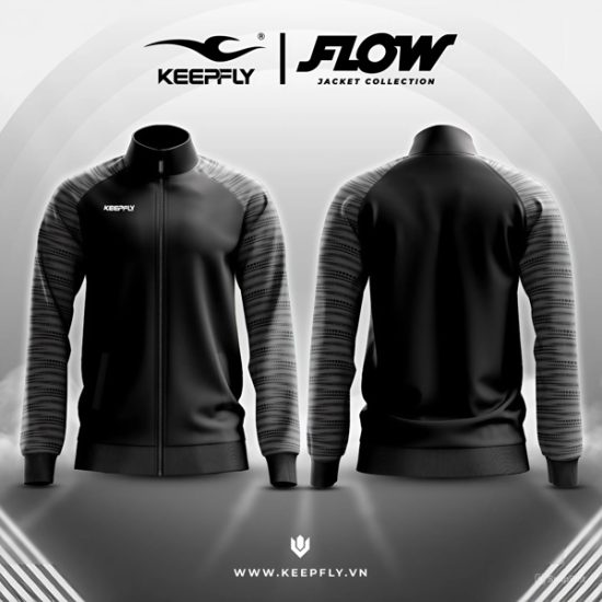 Áo Khoác Flow Đen
