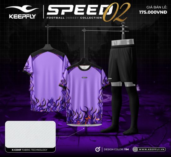 Bộ Speed 02 Tím