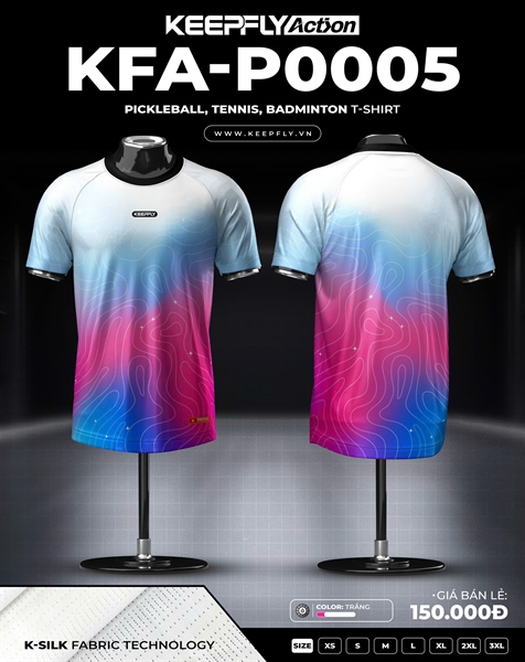 Áo KFA - P0005 Trắng