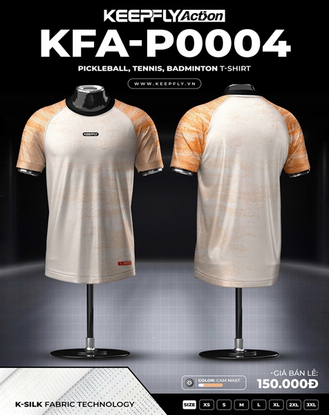 Áo KFA - P0004 Cam Nhạt