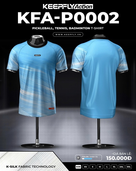 Áo KFA - P0002 Xanh Ya