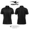 Polo Trơn KeepFly Đen