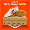 Bata Star Trắng Đỏ - Đôi