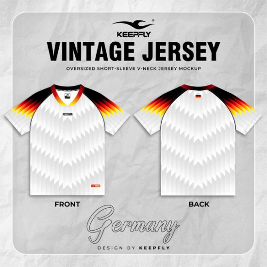 Áo Vintage Jersey Germany