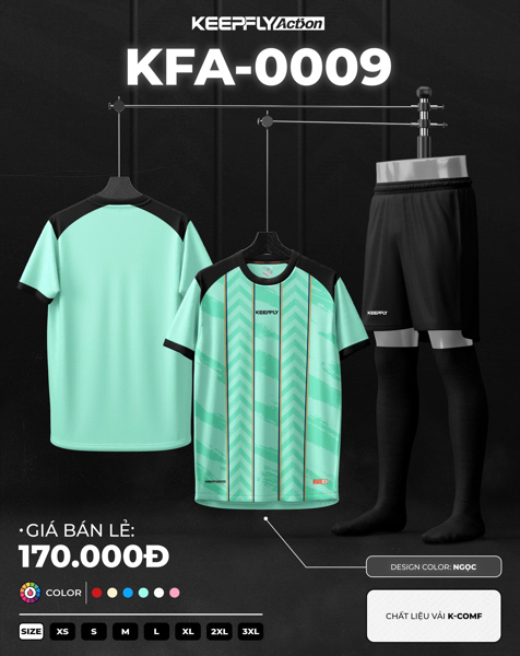 Bộ bóng đá KFA0009 Ngọc