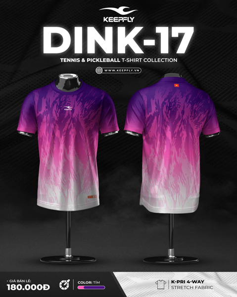 Áo Dink - 17 Tím
