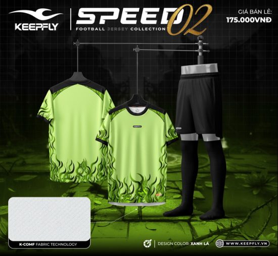 Bộ Speed 02 Xanh Lá