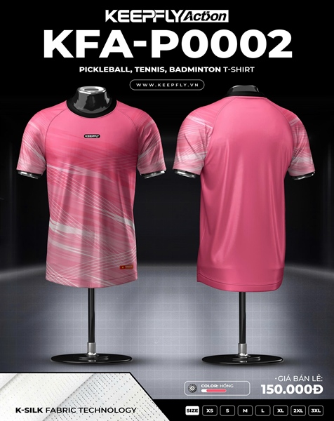 Áo KFA - P0002 Hồng