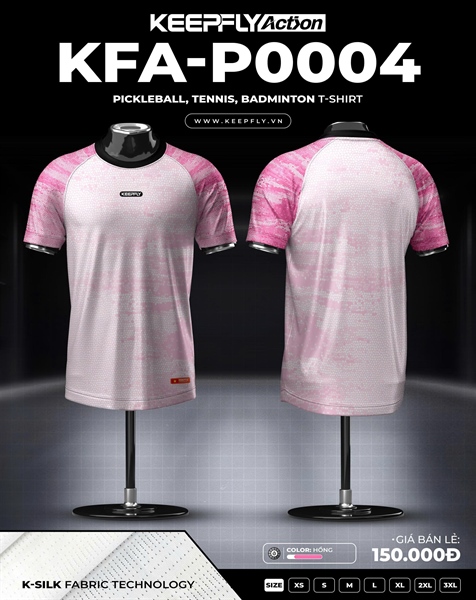 Áo KFA - P0004 Hồng