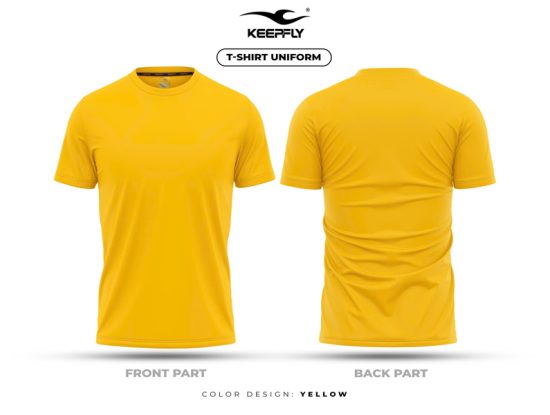 Áo Cổ Tròn KeepFly Vàng
