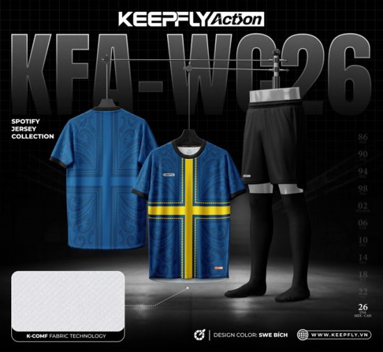 Bộ bóng đá KFA - WC26 Sweden