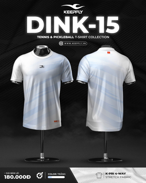 Áo Dink - 15 Trắng