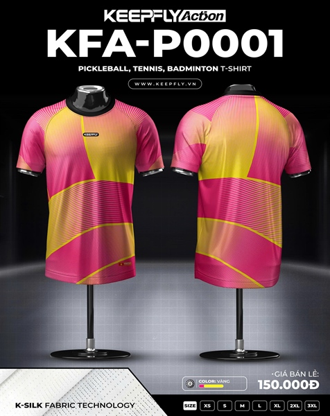 Áo KFA - P0001 Vàng