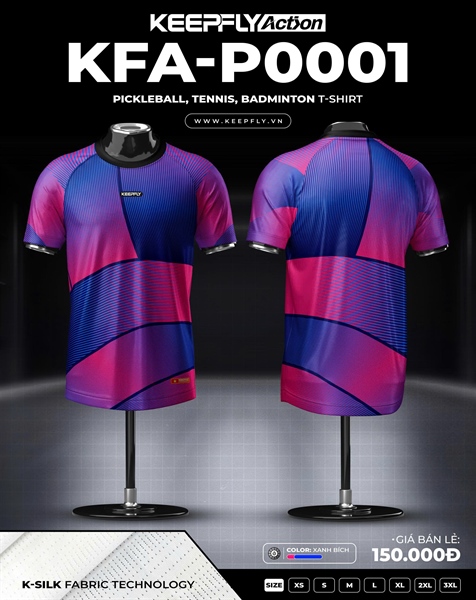 Áo KFA - P0001 Xanh Bích