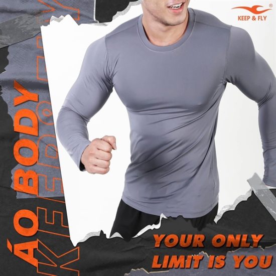 Áo Body Xám