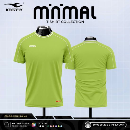 Áo TT KeepFly Minimal Xanh Chanh