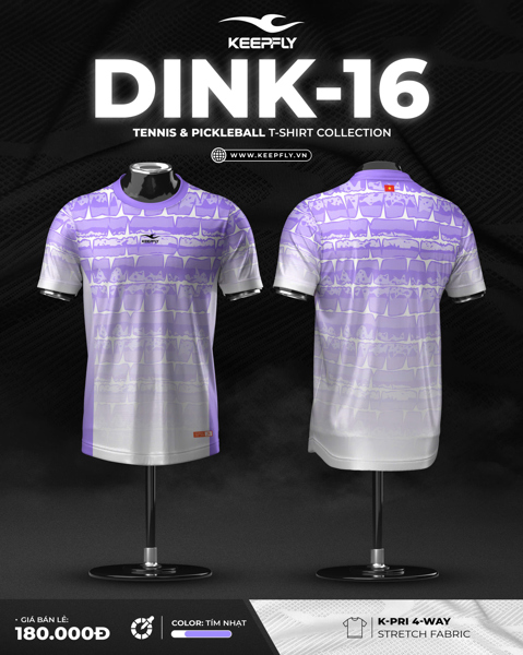 Áo Dink - 16 Tím
