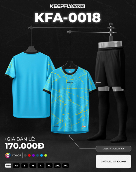 Bộ bóng đá KFA0018 Ya
