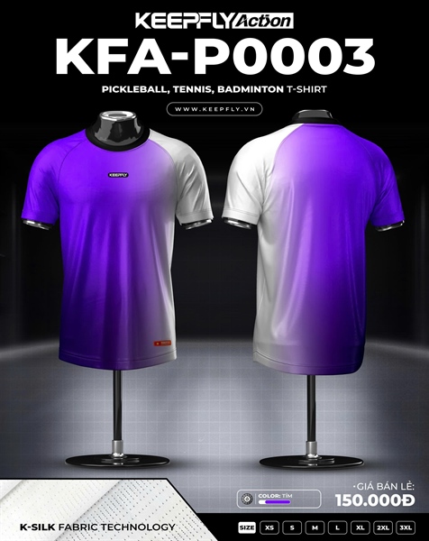 Áo KFA - P0003 Tím