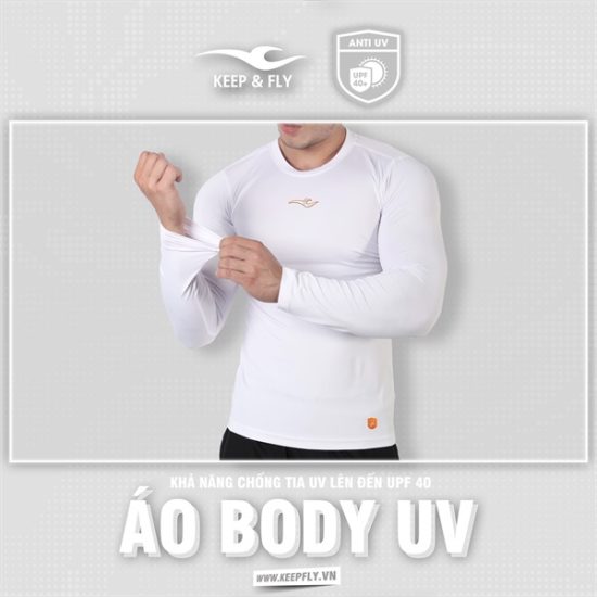 Áo Body UV Trắng