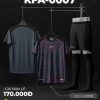 Bộ bóng đá KFA0007 Xám - Bộ
