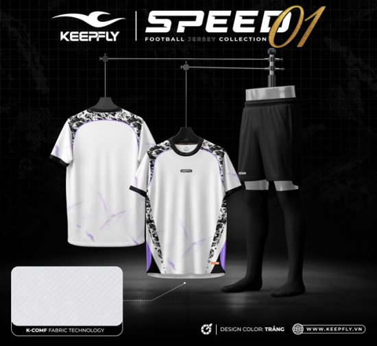 Bộ Speed 01 Trắng