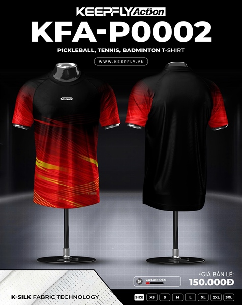 Áo KFA - P0002 Đen