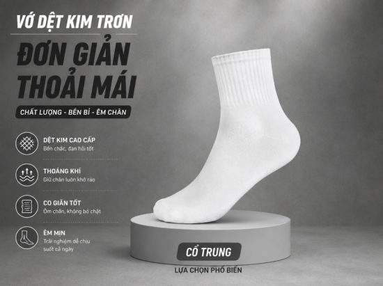VỚ DỆT KIM TRƠN - LỐ