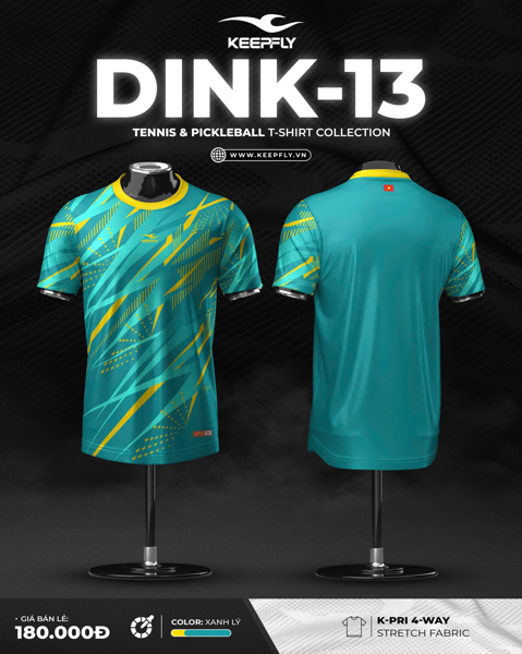 Áo Dink - 13 Xanh Lý