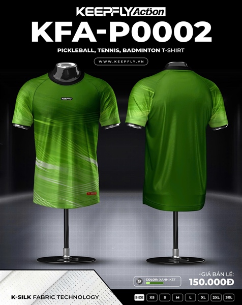 Áo KFA - P0002 Xanh Két