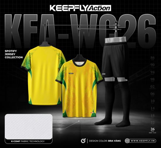 Bộ bóng đá KFA - WC26 Brazil