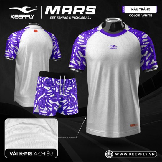 Quần Mars Trắng Tím