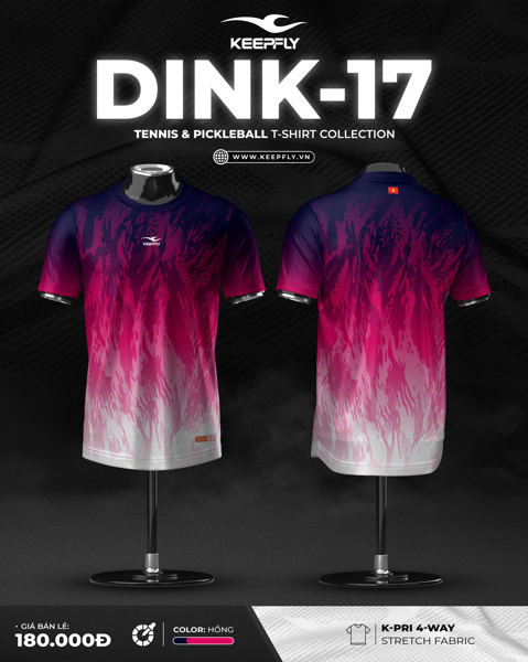 Áo Dink - 17 Hồng