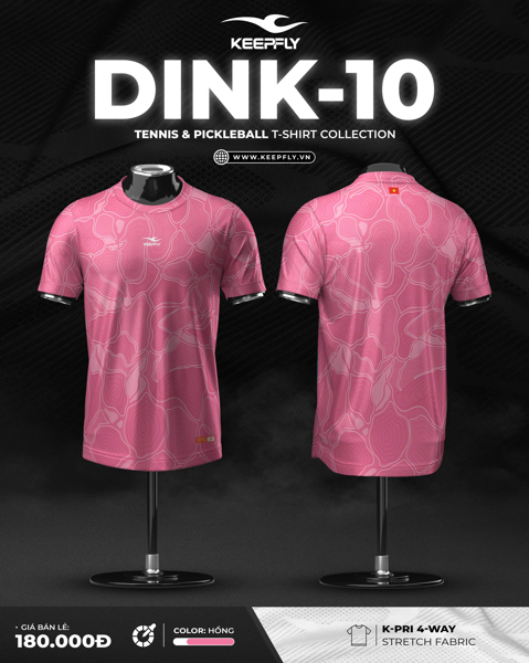 Áo Dink - 10 Hồng