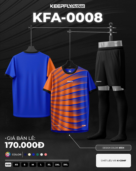 Bộ bóng đá KFA0008 Bích - Bộ
