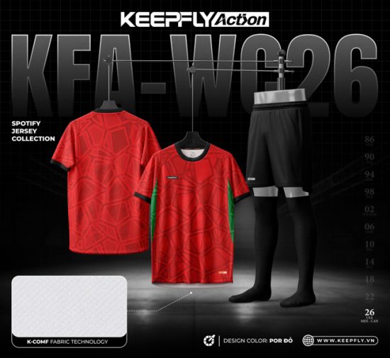 Bộ bóng đá KFA - WC26 Portugal