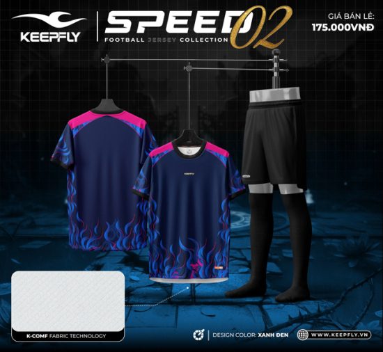 Bộ Speed 02 Xanh Đen