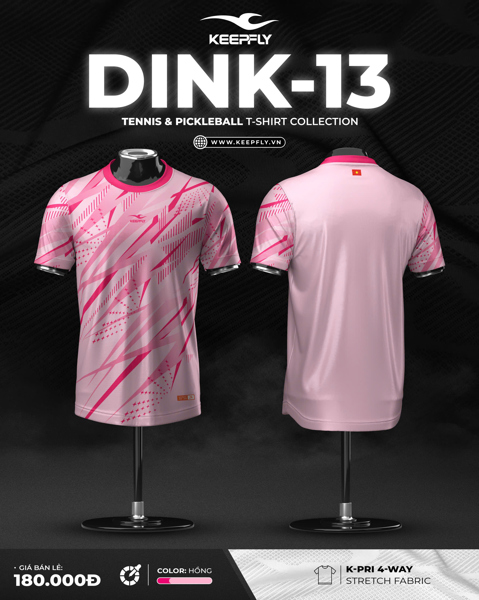Áo Dink - 13 Hồng