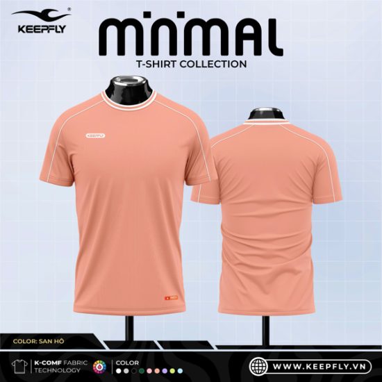 Áo TT KeepFly Minimal Cam San Hô