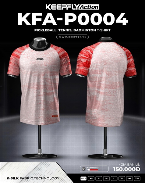 Áo KFA - P0004 Đỏ